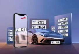 RTA - special licence plates auction of 2, 3 digits 